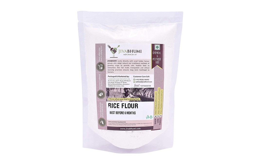 JivaBhumi Rice Flour    Pack  2 kilogram